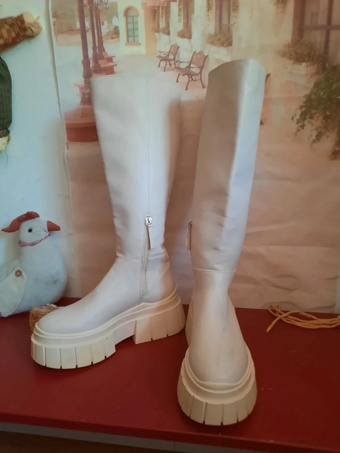 🥀Botas sintéticas femininas 39. Bershka. – photo 2